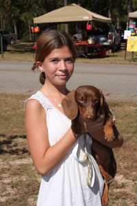 Cassidy Gurliaccio and her pal Chip