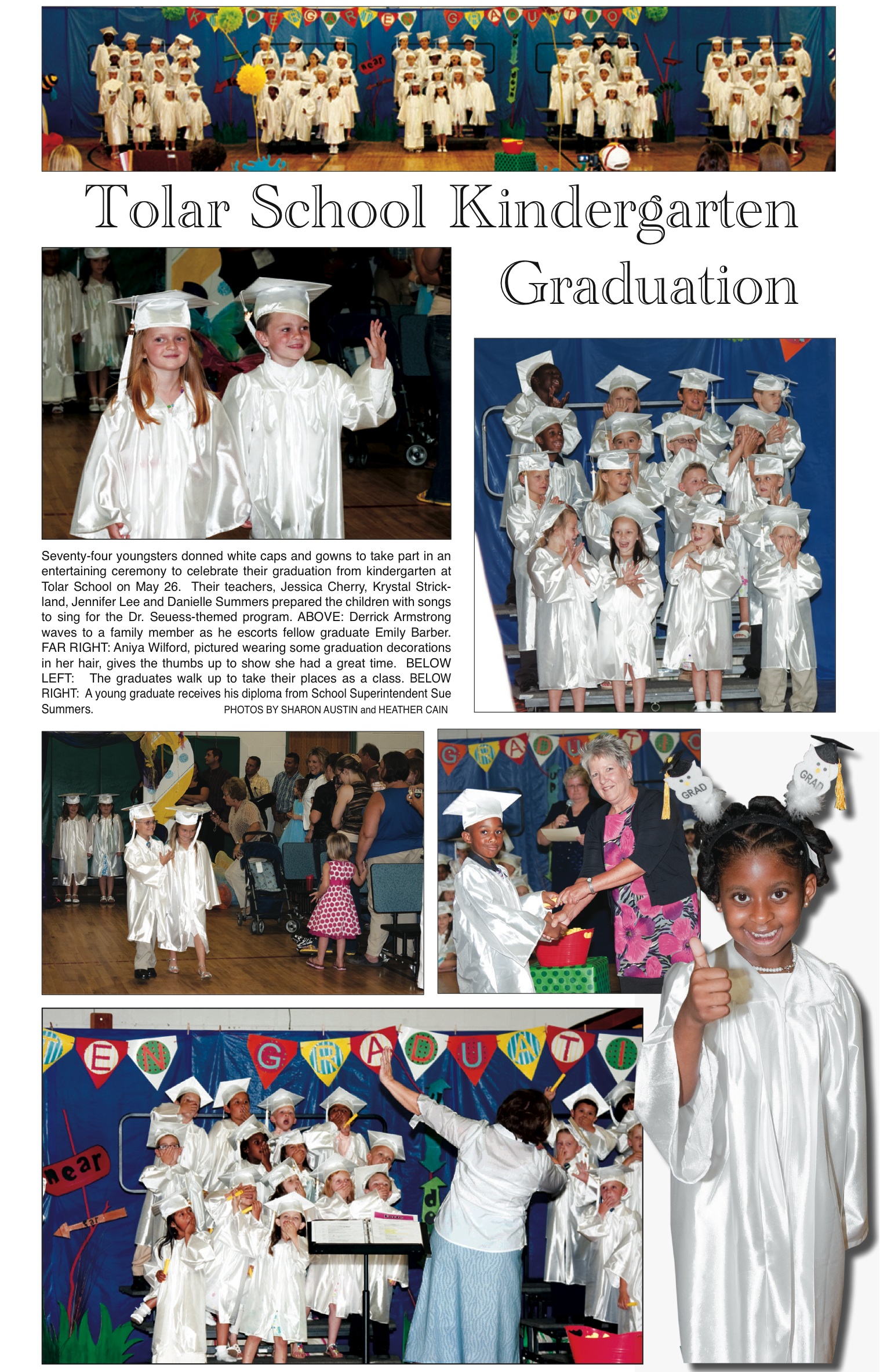 Tolar School Kindergarten Graduation