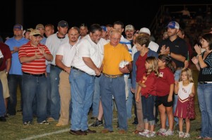 Former players honor LCHS Coach Richard Kennedy