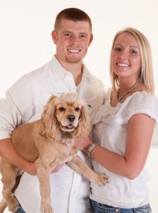 From the hunting trail to their wedding day, cocker spaniel is a big part of couple’s life