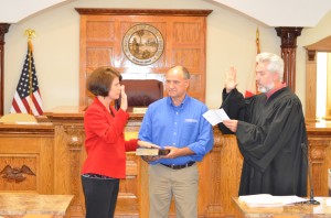 Brown begins Clerk of Court duties