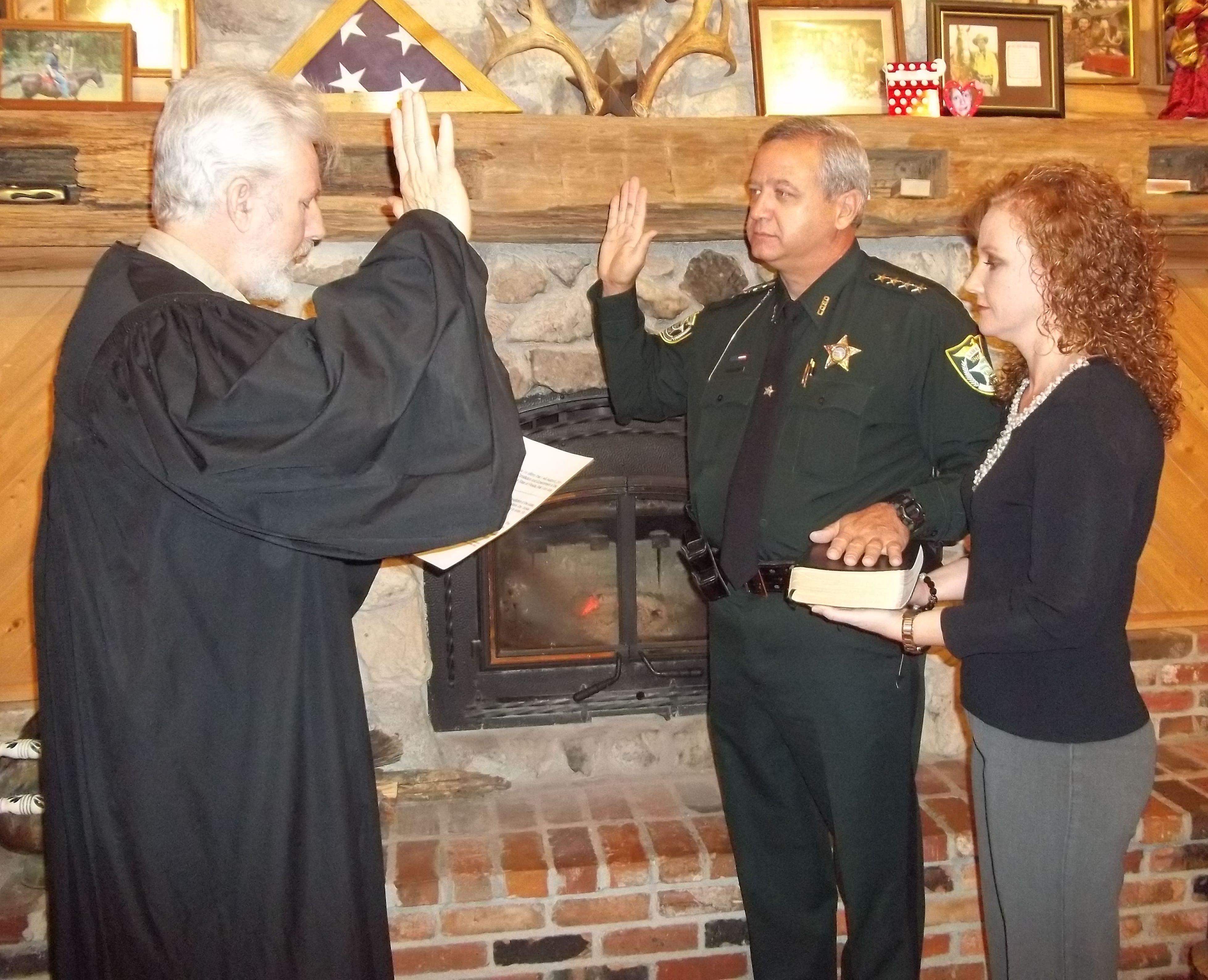 Nick Finch sworn in as Liberty County Sheriff