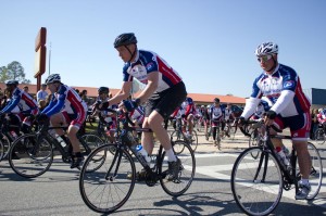 Wounded warriors on wheels roll through panhandle Friday