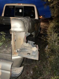 Back end of truck